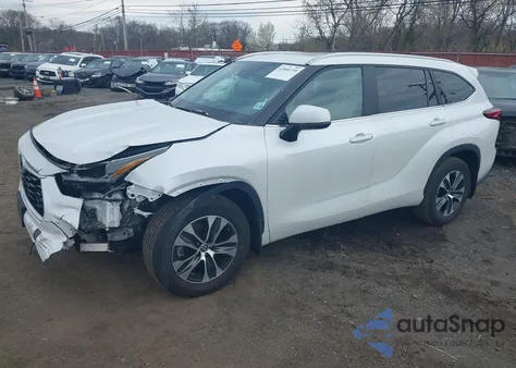 2023 Toyota Highlander Xle из США, поврежденный, VIN 5TDKDRBH5PS508850